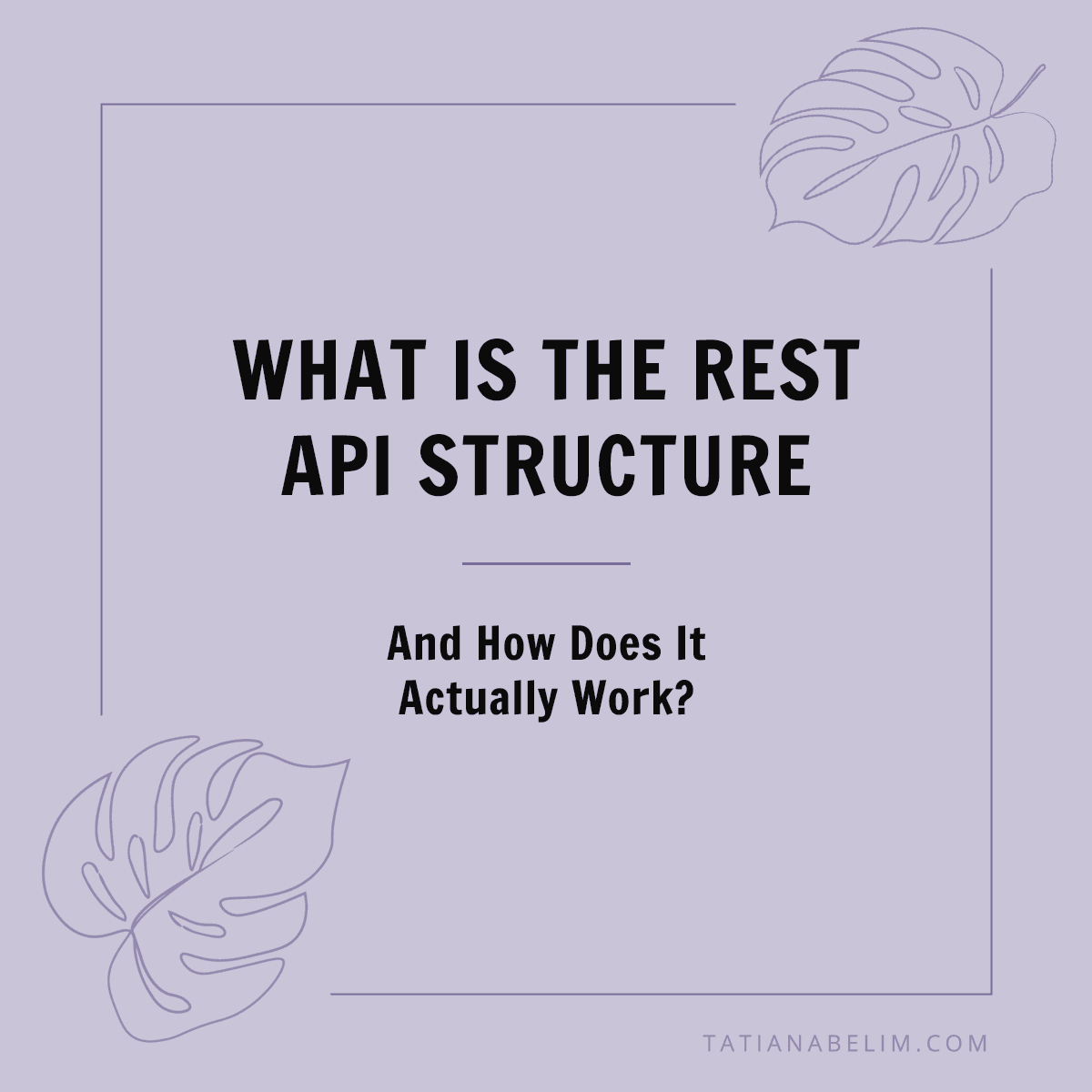 What Is The REST API Structure, and How Does It Actually Work?